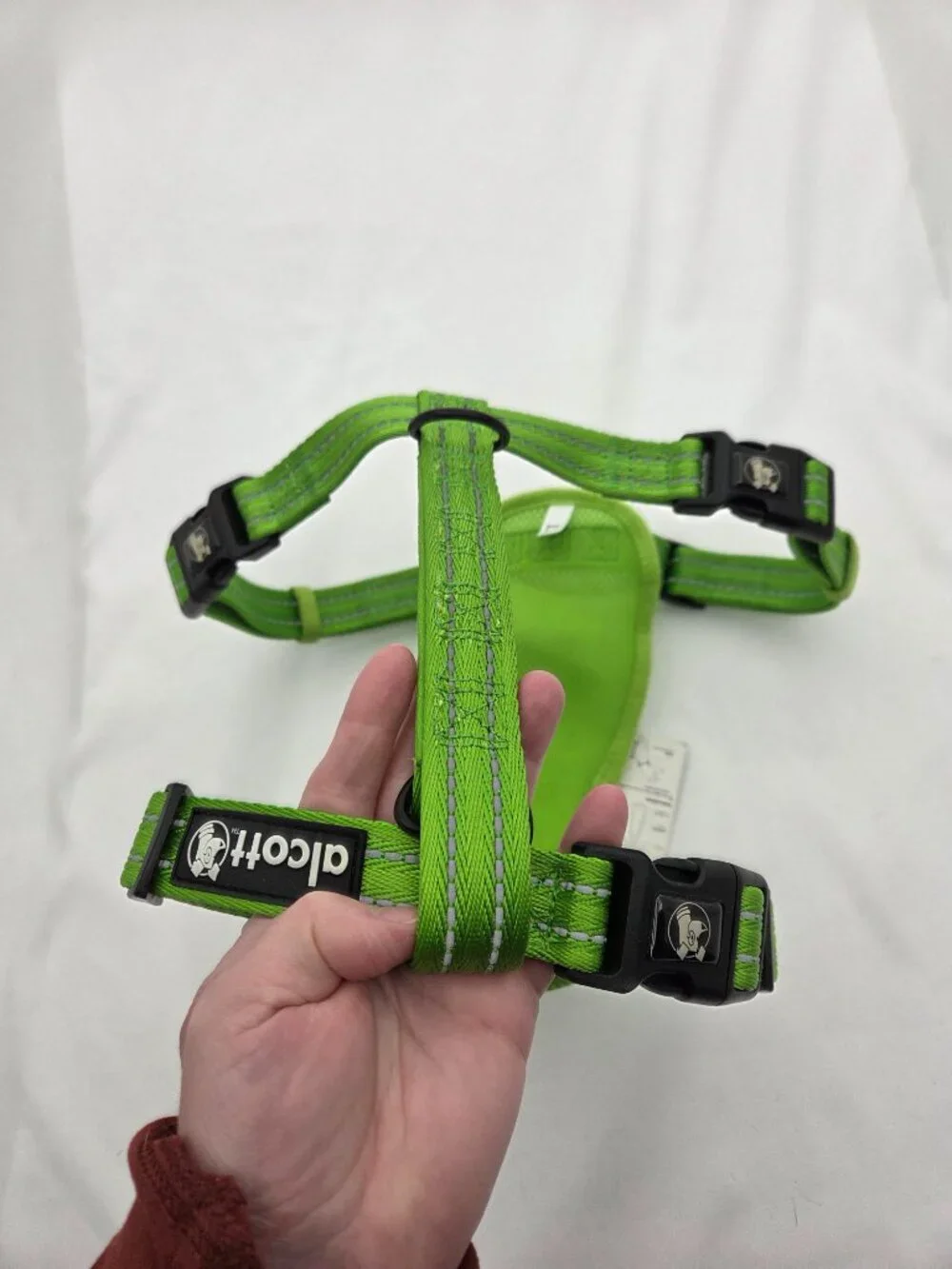 Alcott Adventure Dog Harness & Cycle Dog Brew Collar Bundle - Large